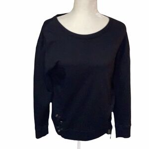 Madden crew neck black sweatshirt